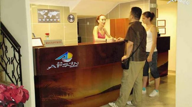 Afsin Hotel Antalya Interieur foto